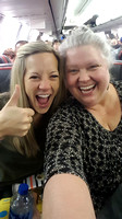 Cassie Chitty n Me_sitting next to each other on NYC flight